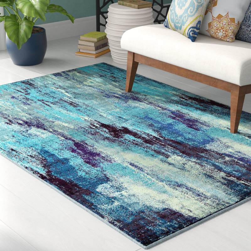 Bungalow Rose Fujii Abstract Multicolor Area Rug & Reviews Wayfair